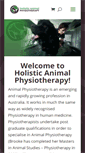 Mobile Screenshot of holisticanimalphysio.com.au
